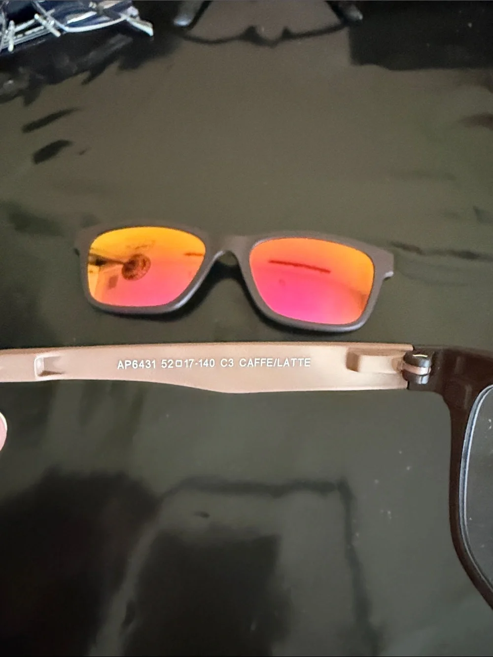 Women's Matte Brown Sunglasses with Magnet Sunnies